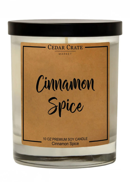 Cinnamon Spice Kraft Soy Candle