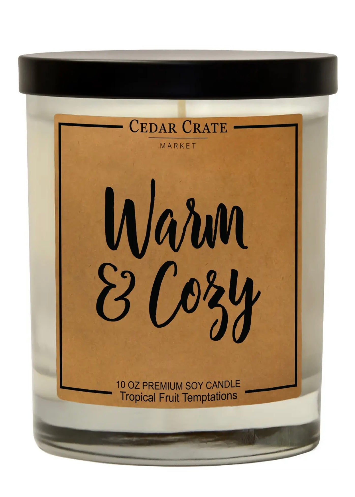 Warm & Cozy Soy Candle
