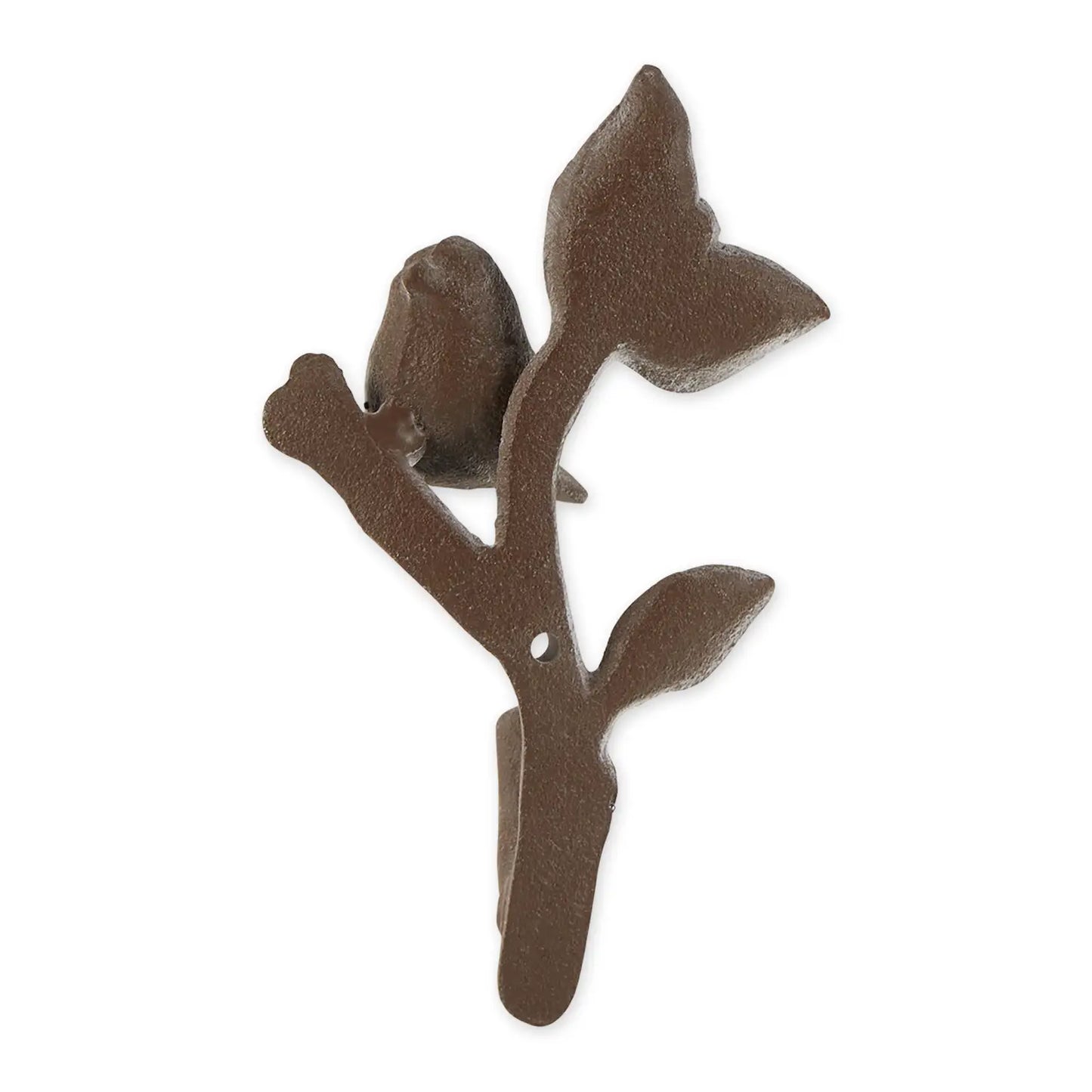 Bird With Leaves Wall Hook