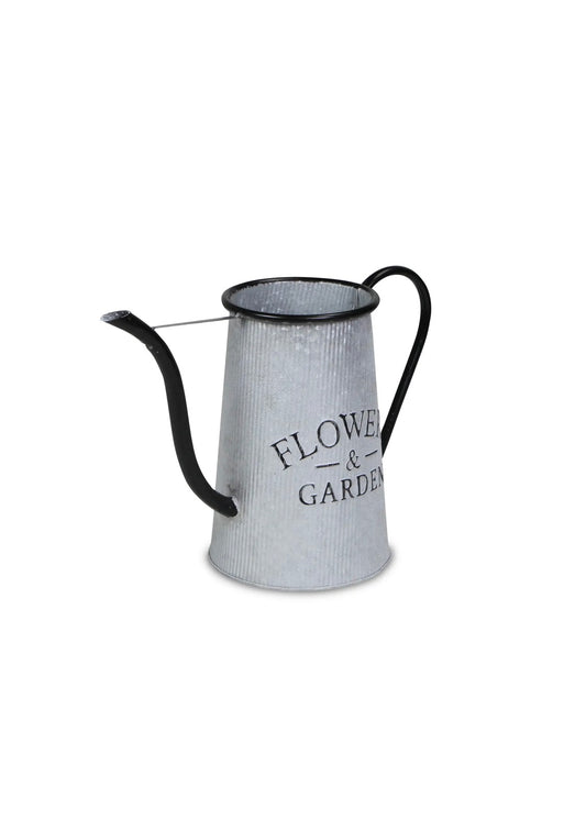 Metal Watering Can "Flowers & Garden"