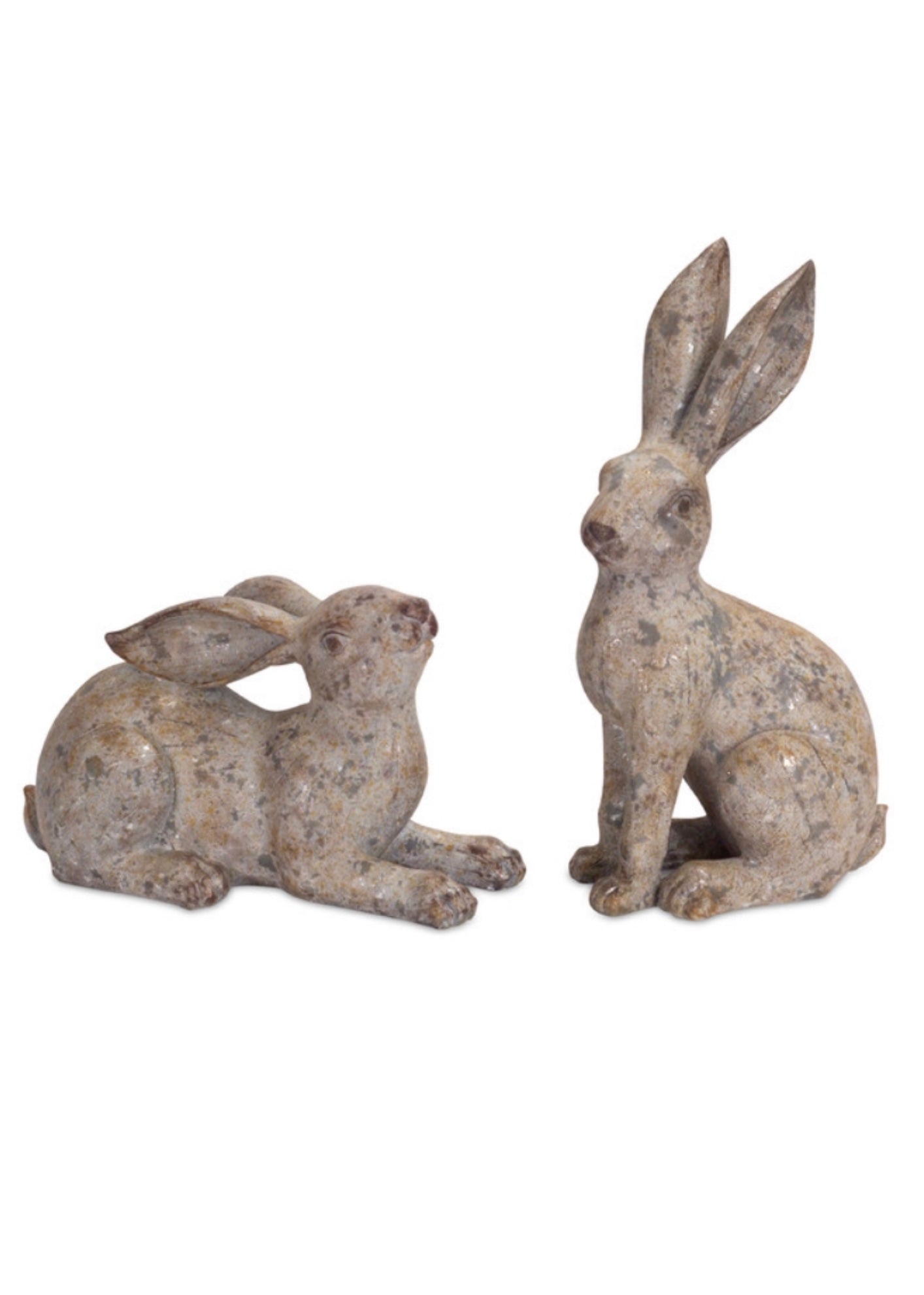 International Rabbit Figurine (Set of 2)