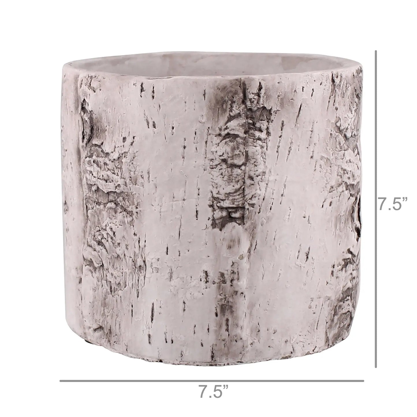 Faux Birch Cylinder