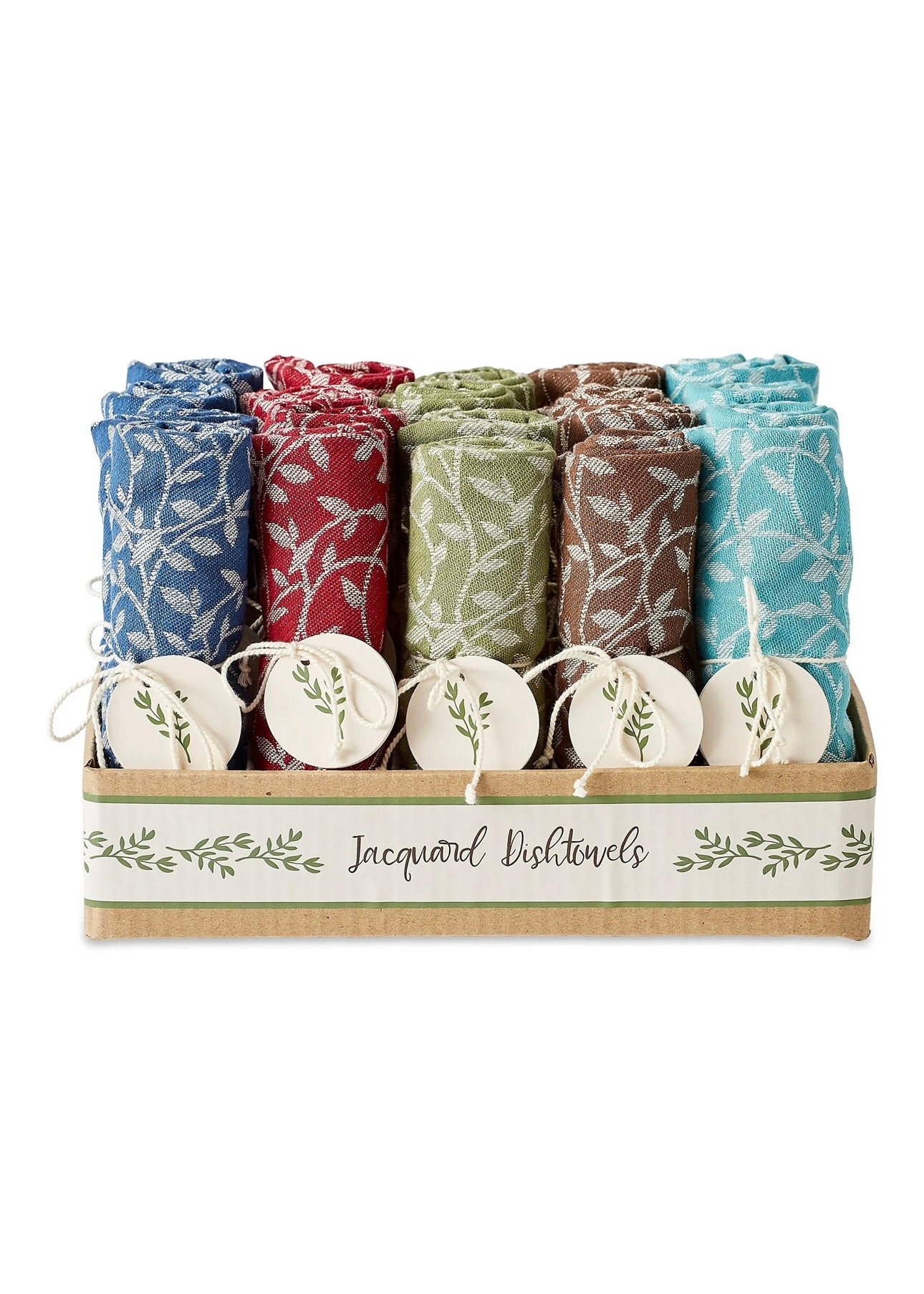 Vine Jacquard Assorted Dish Towel Pdq