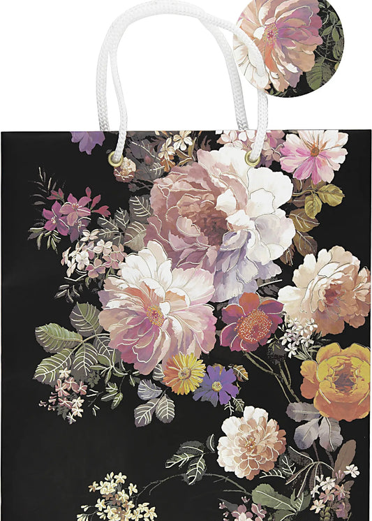 Midnight Floral Gift Bag