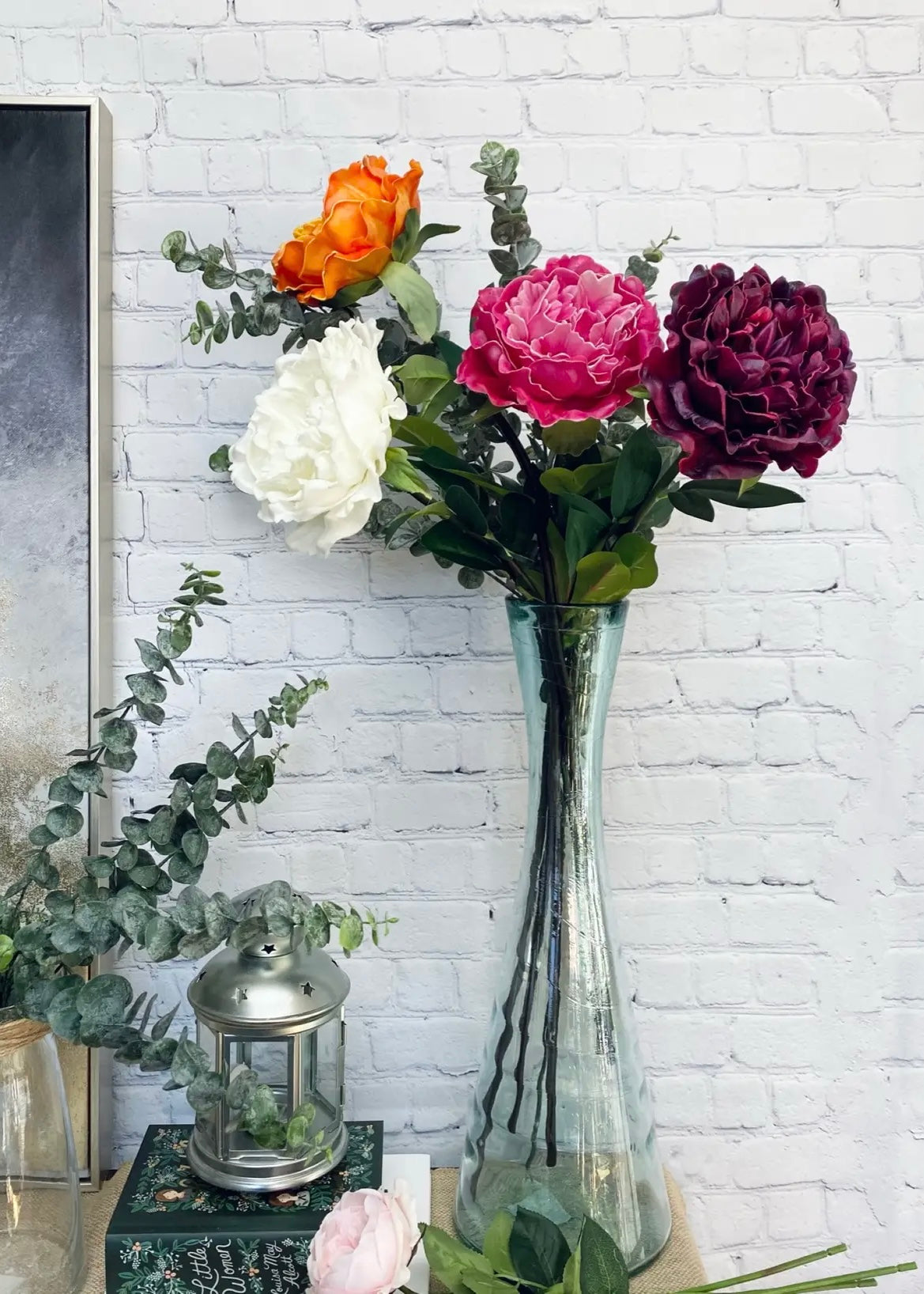 Peony Blooms- Rich Purple
