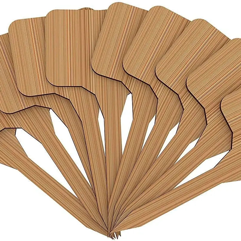 50 Bamboo Plant Labels