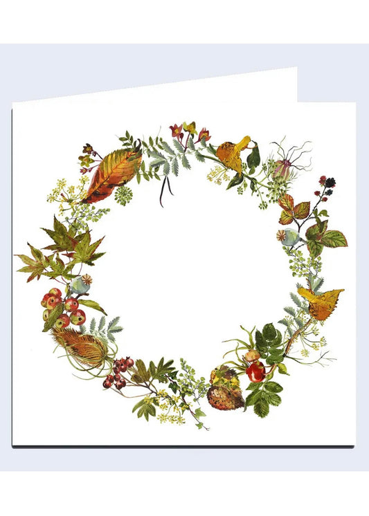'Fall Wreath' Note Card