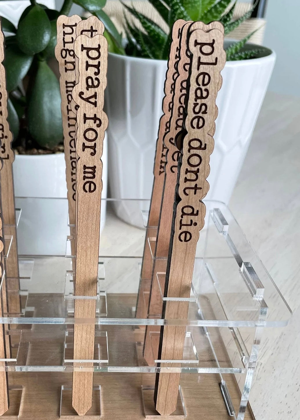 Punny Plant Stakes