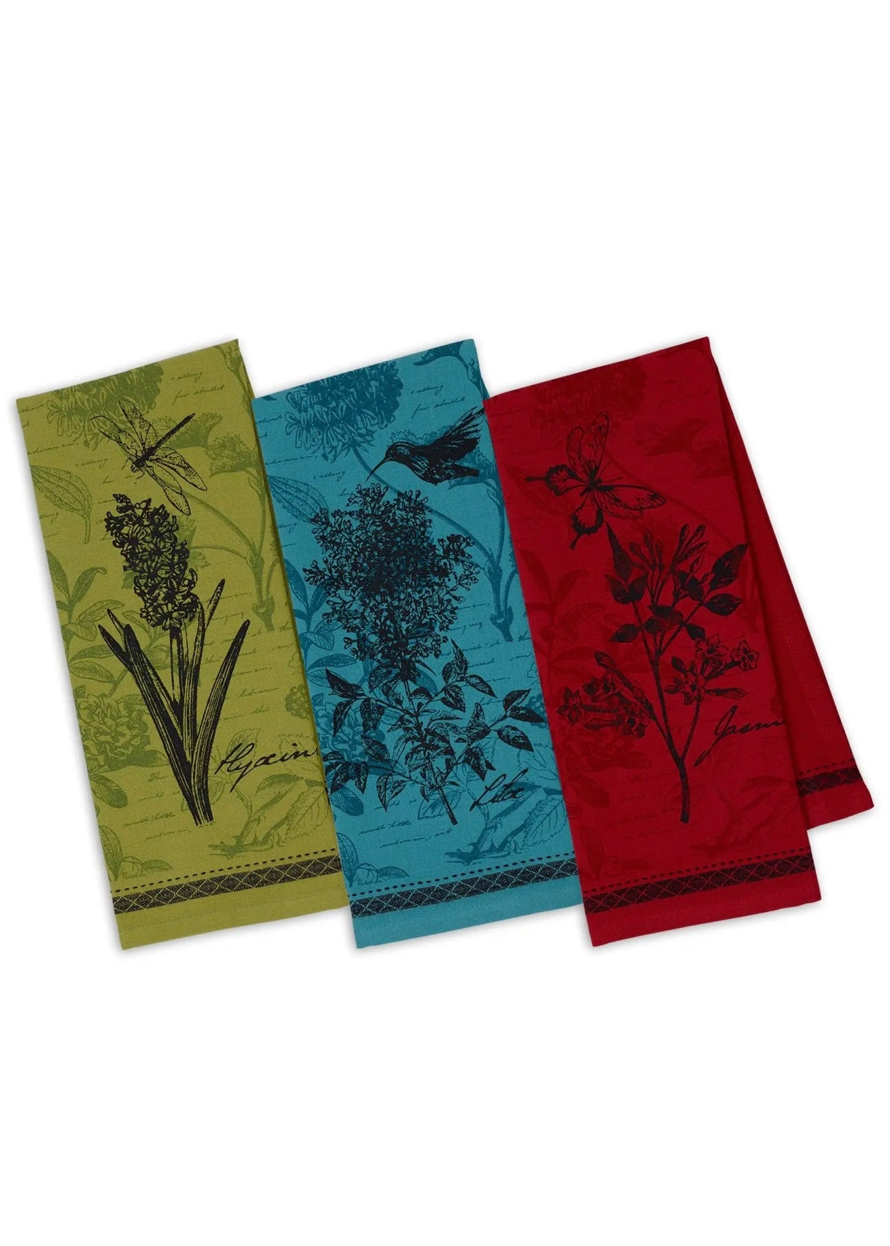 Botanical Flowers-Dish Towels