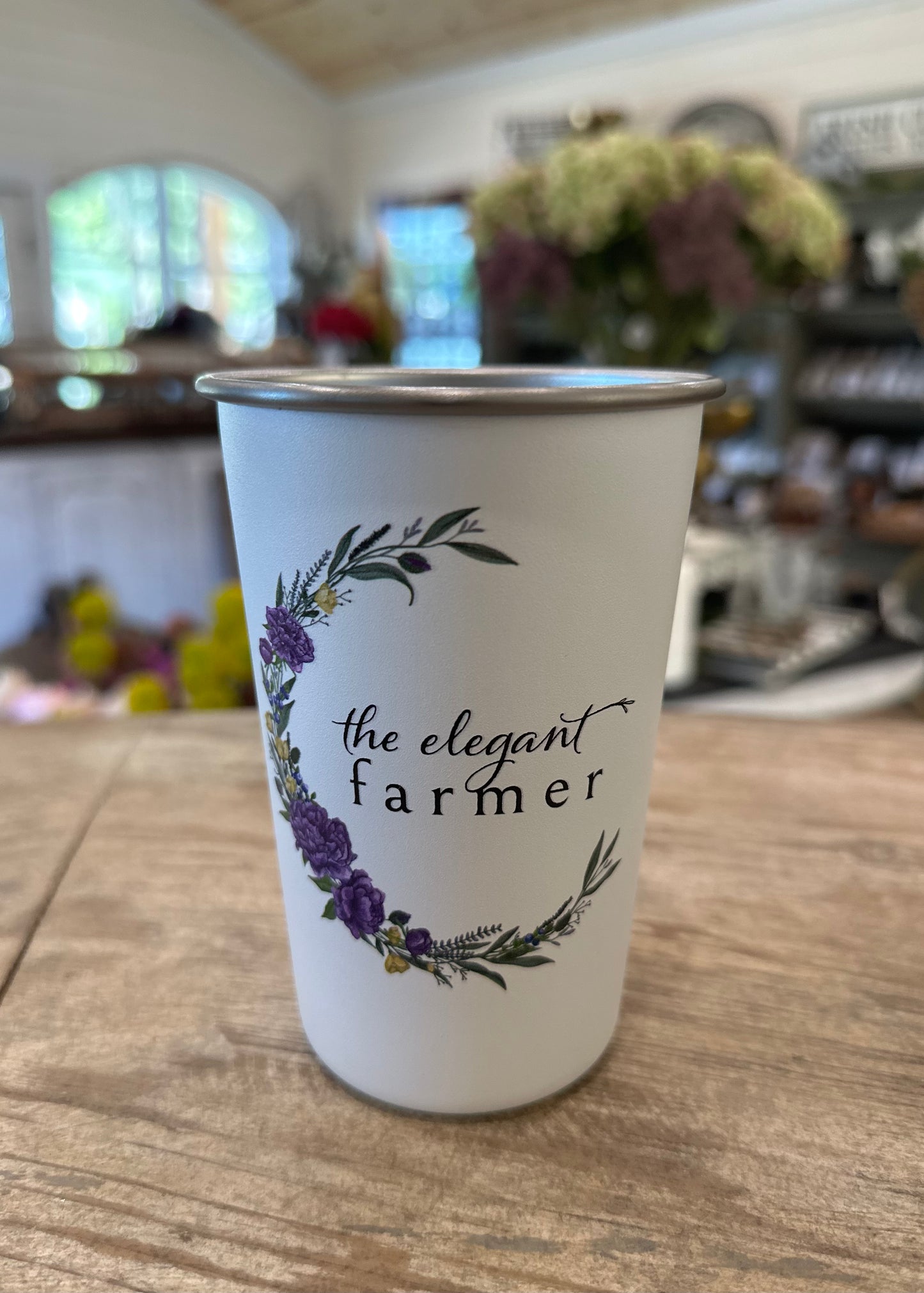 Steel Pint “The Elegant Farmer”