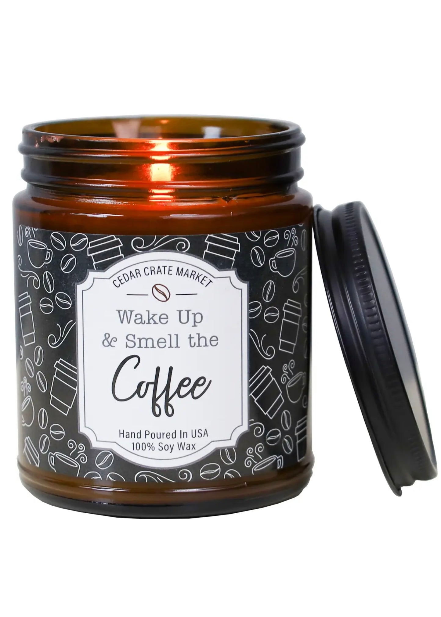 Wake Up and Smell the Coffee - Autumn Fall Coffee Candle