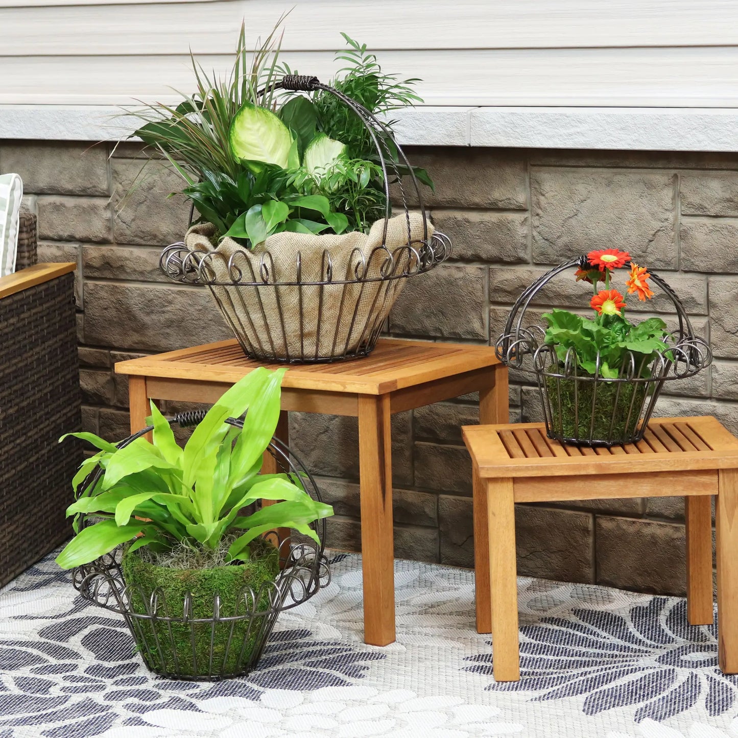 Metal Planter Baskets