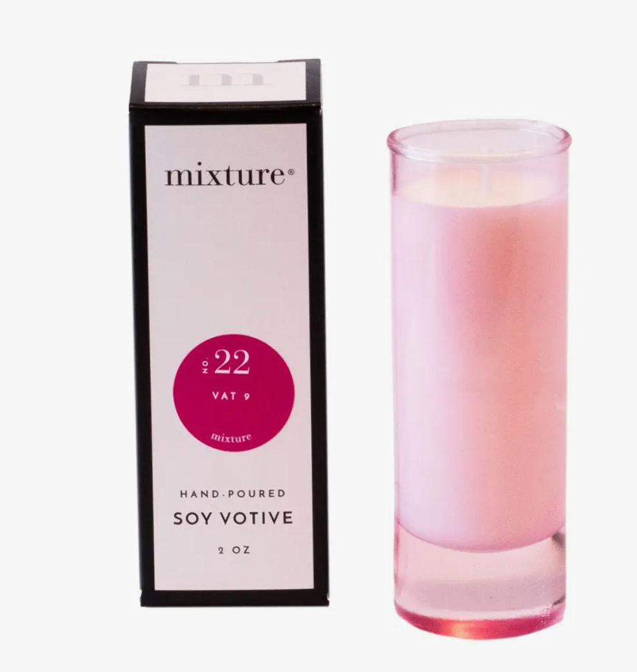 Grapefruit & Sweet Vanilla Pink Votive - 2 oz