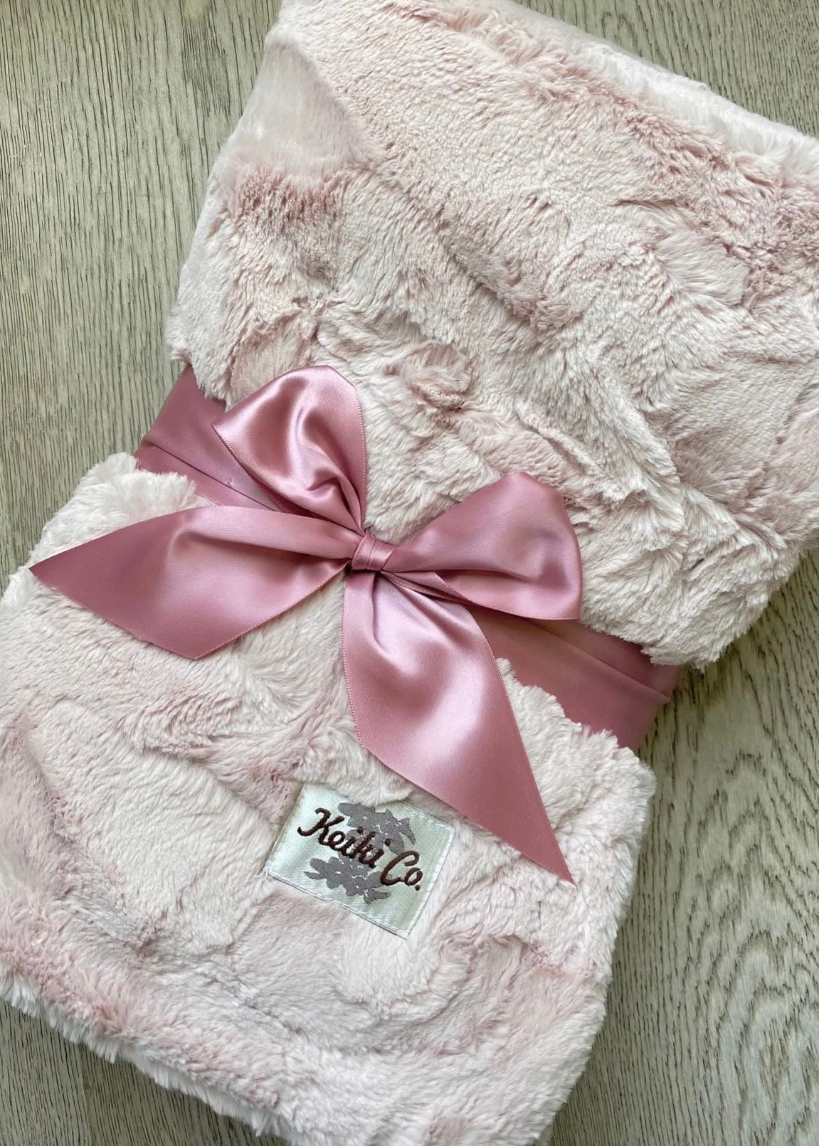 Blush Plush Throw