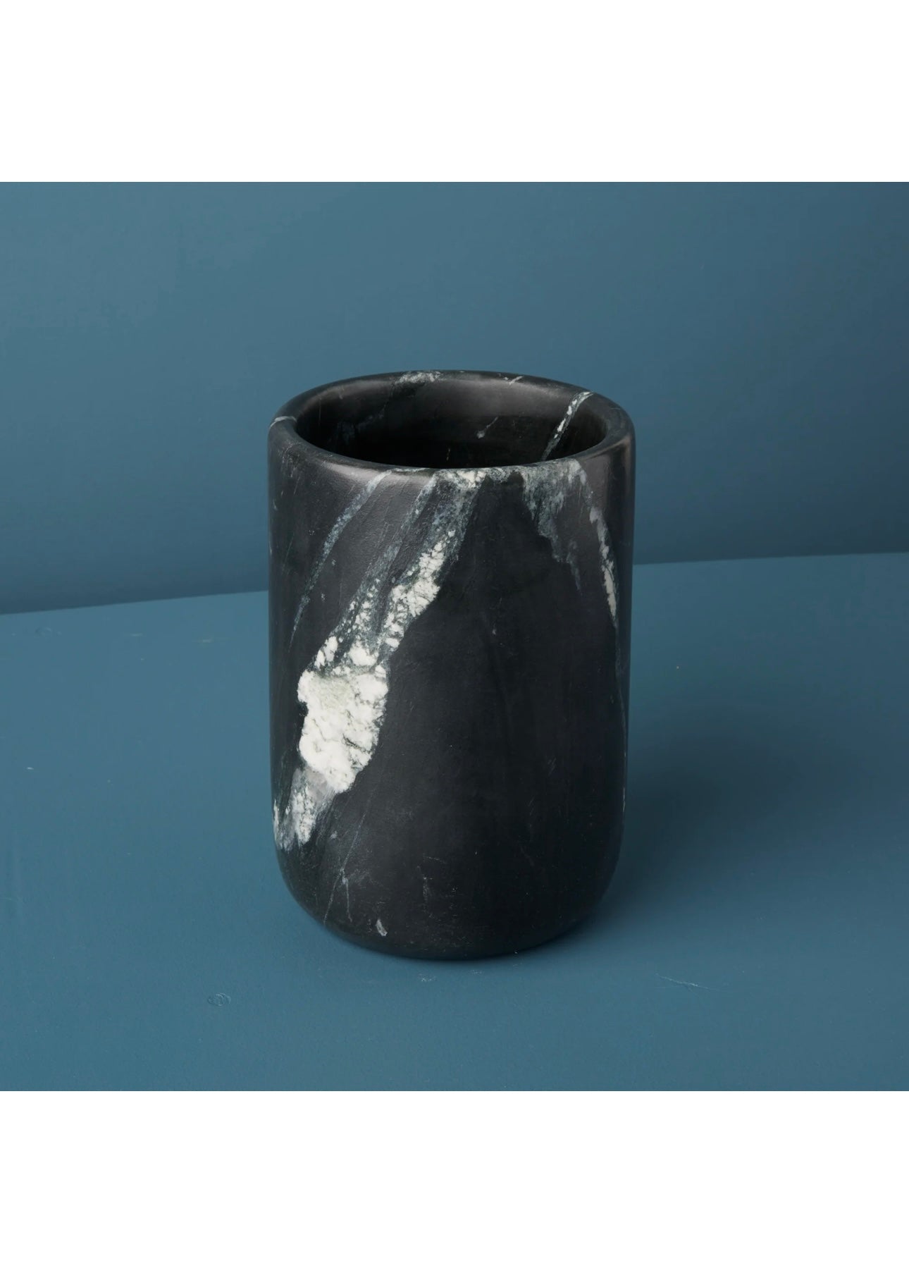 Salerno Black Marble Bottle Holder