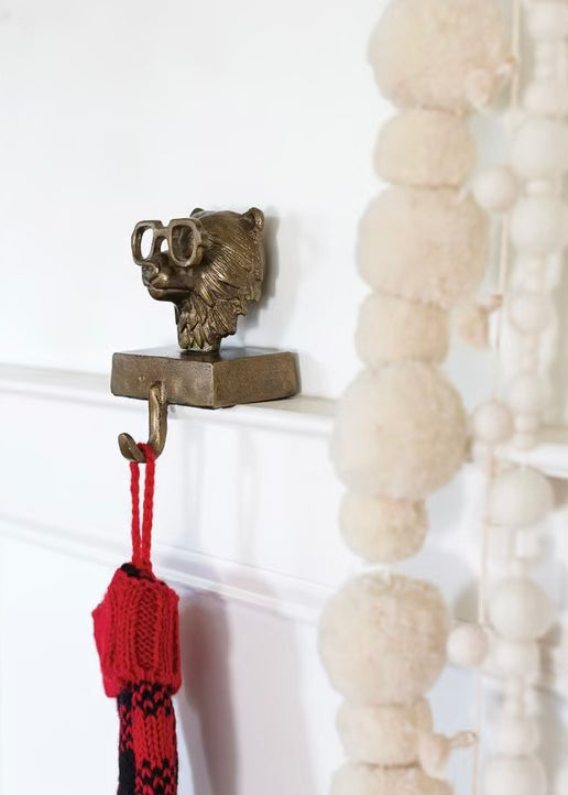 E+E Stocking Holder- Bear