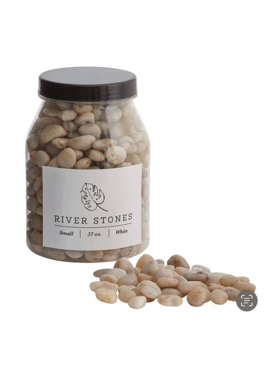 River Stones – White