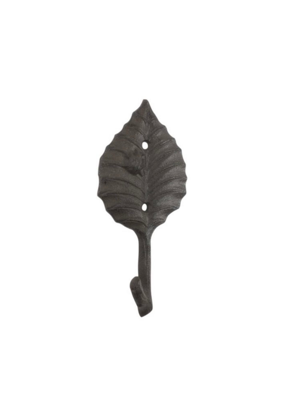 Decorative Cast Iron Birch Leaf Wall Hook