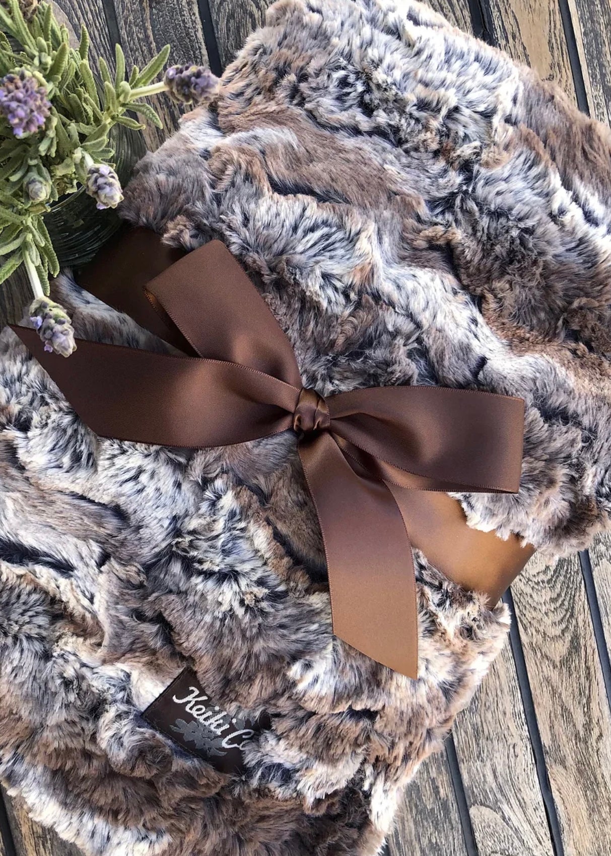 Driftwood Plush Throw