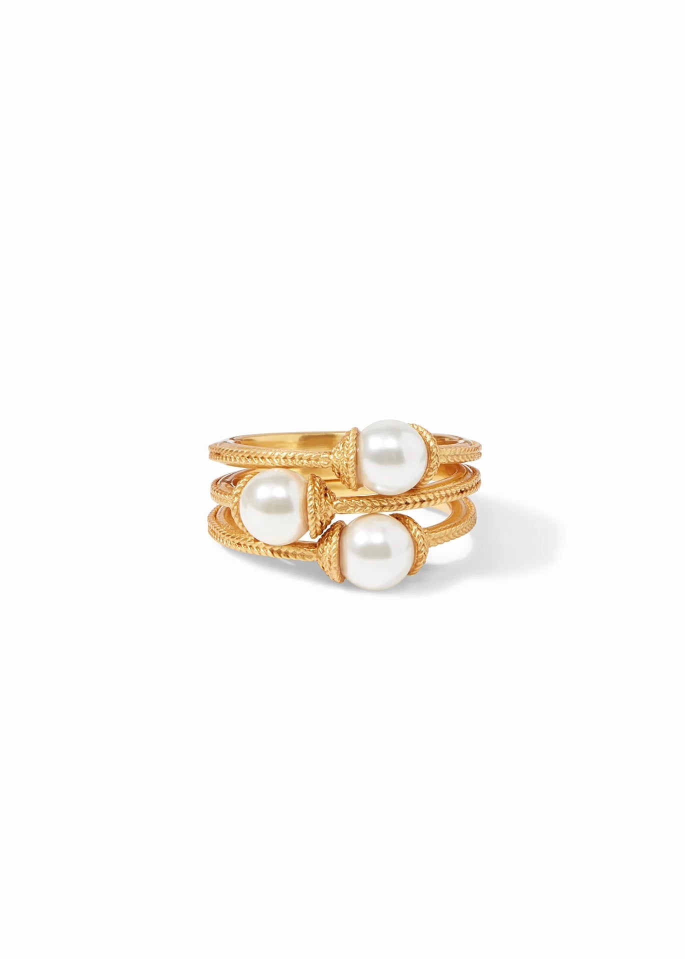 Calypso Gold Ring Trio Set