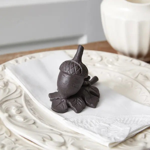 Acorn Place Card Holder
