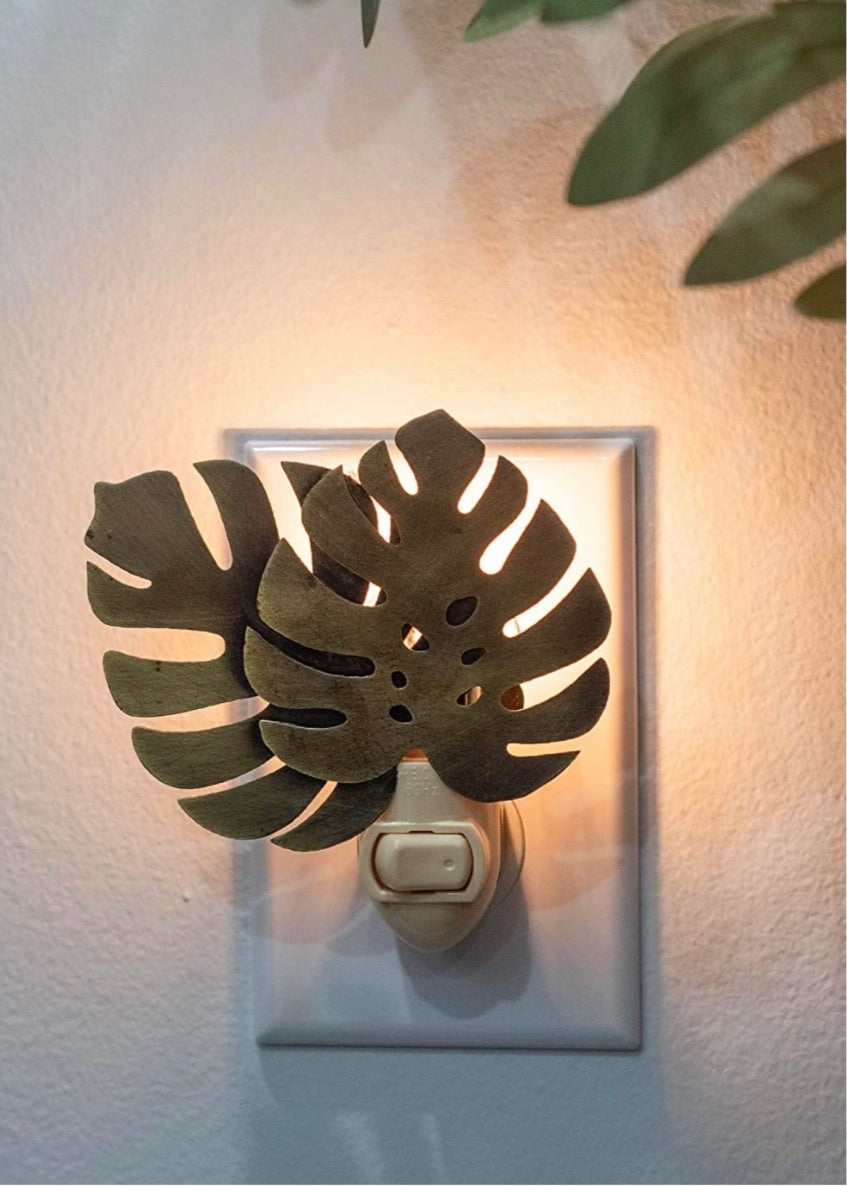 Monstera Night Light