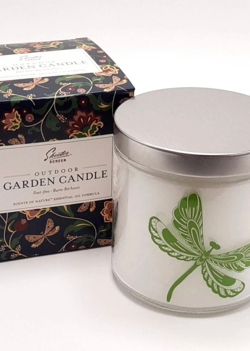 Skeeter Screen Garden Candle