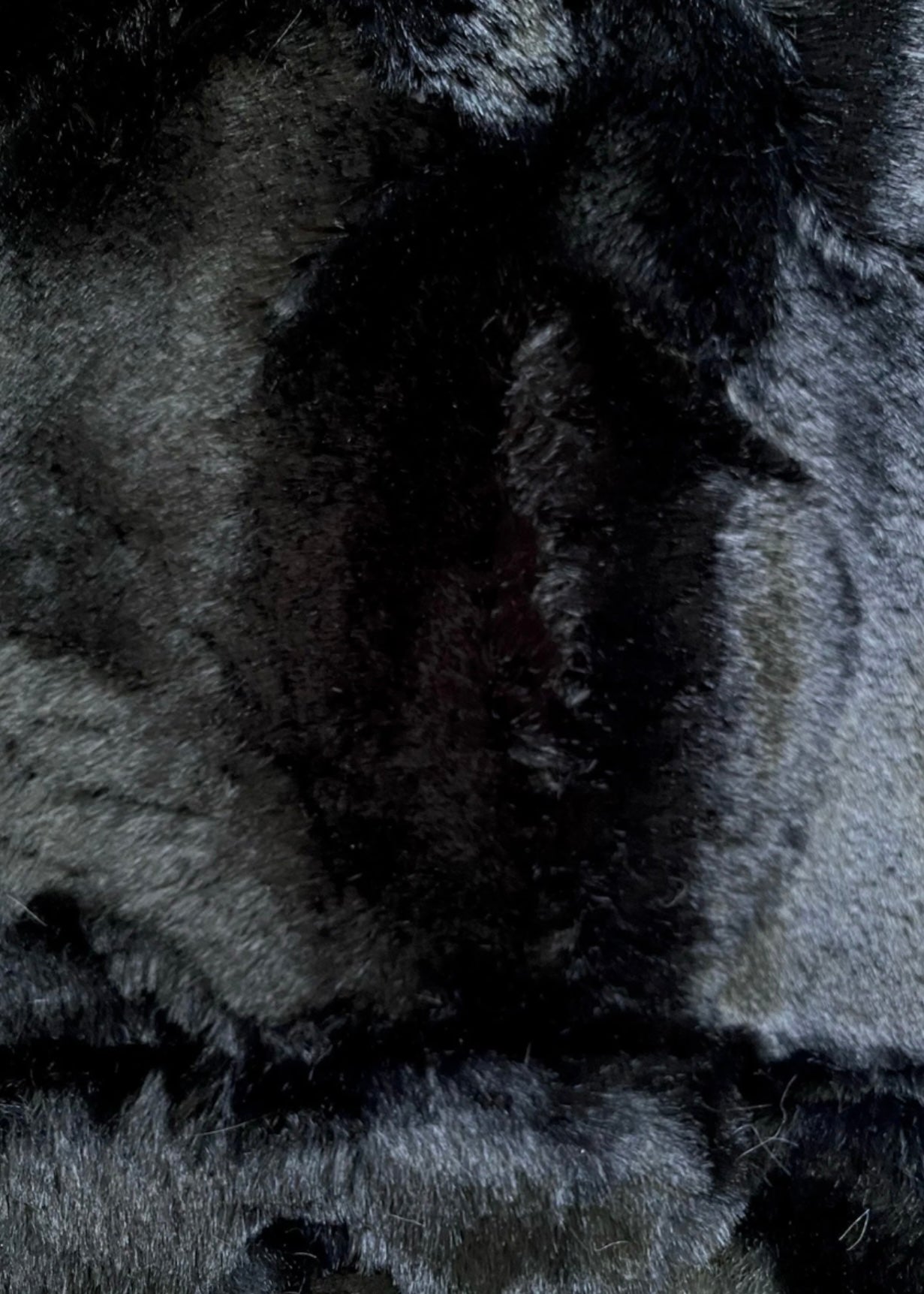 Bella Black Couture Throw
