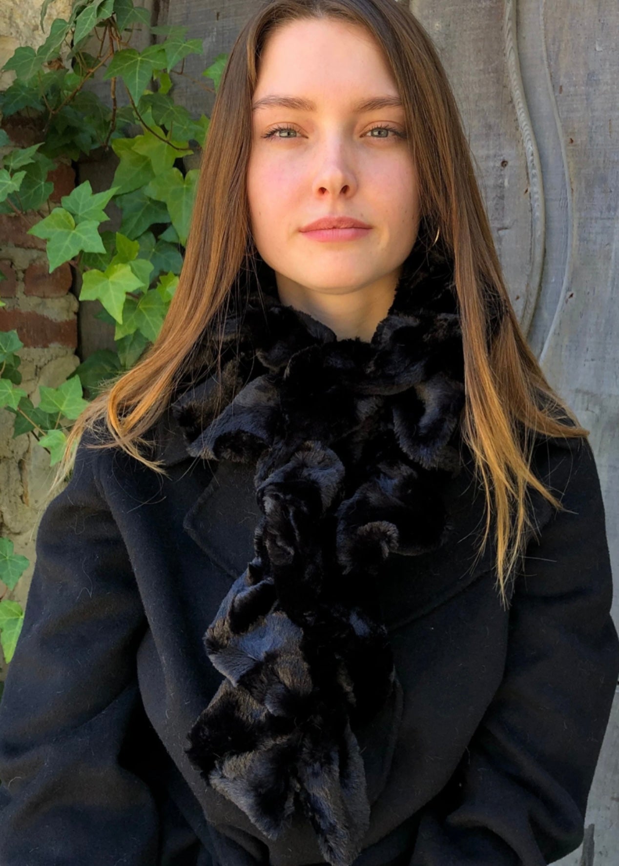 Bella Black Neck Warmer