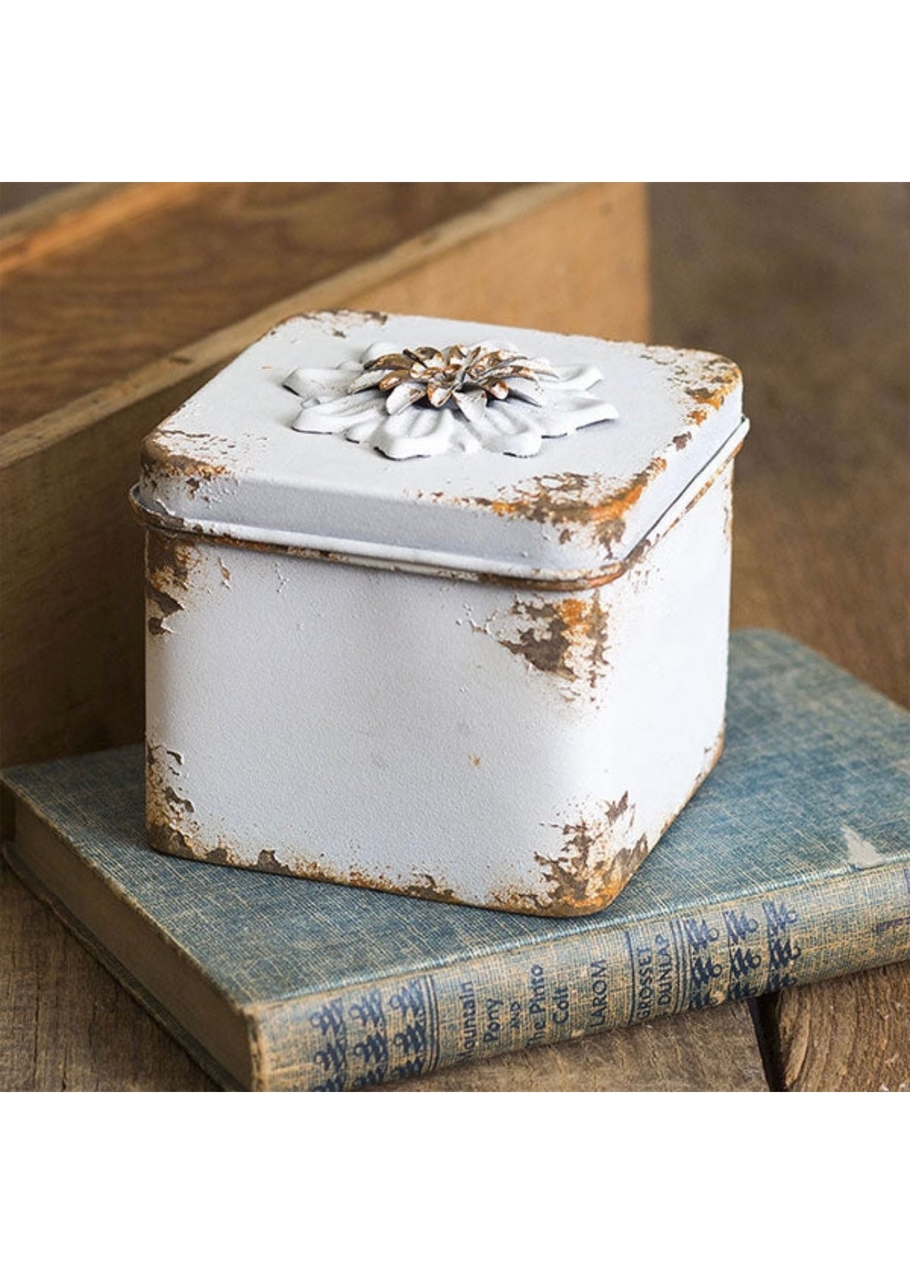 Flower Square Container
