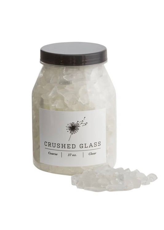 Crushed Glass - White