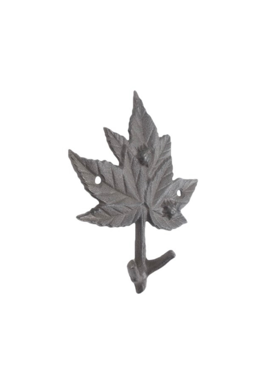Decorative Cast Iron Maple Tree Leaf Branch Hook