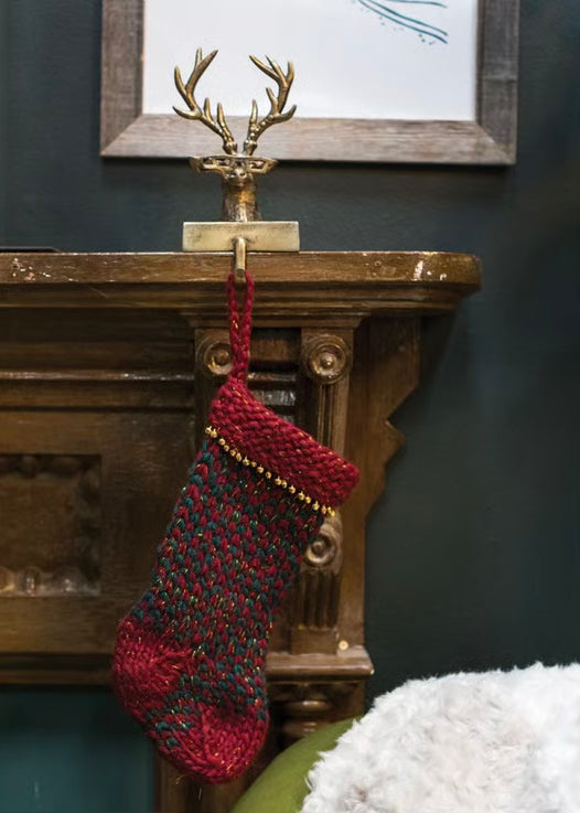 E+E Stocking Holder - Stag