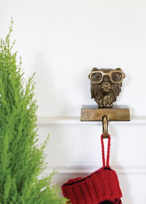 E+E Stocking Holder- Bear