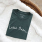 LAKE BUM Graphic T-shirt: BLACK / S