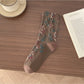 Rufia - Vintage Bloom Embroidered Crew Socks: Navy
