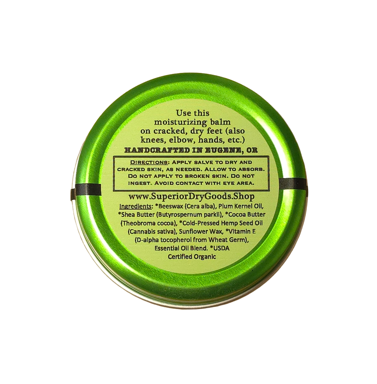 Foot & Heel Salve | Peppermint & Clary Sage | All Natural