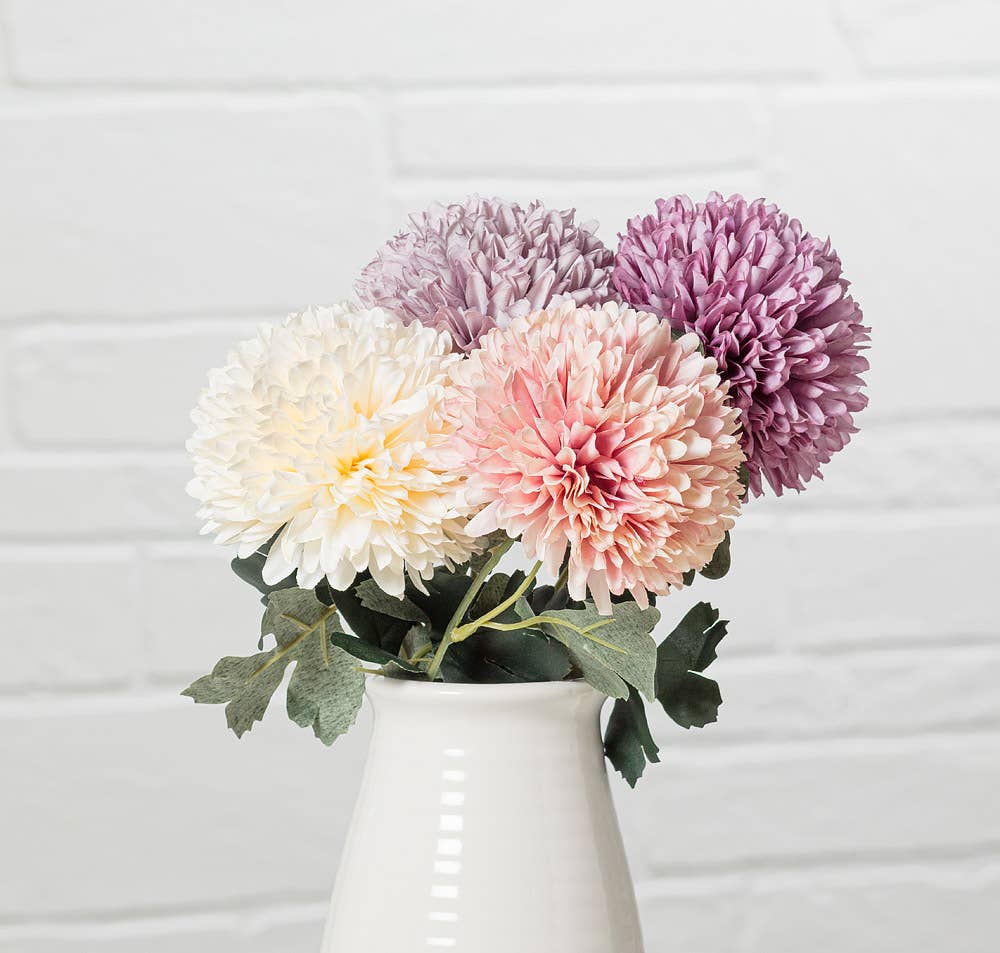 Ball Flower Stem-Assorted-21"H