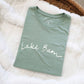 LAKE BUM Graphic T-shirt: BLACK / S