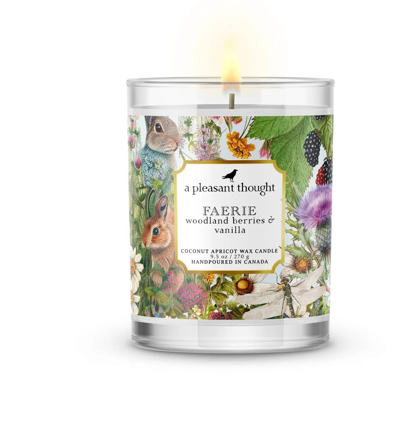 FAERIE | WOODLAND BERRIES & VANILLA | CANDLE: Wood