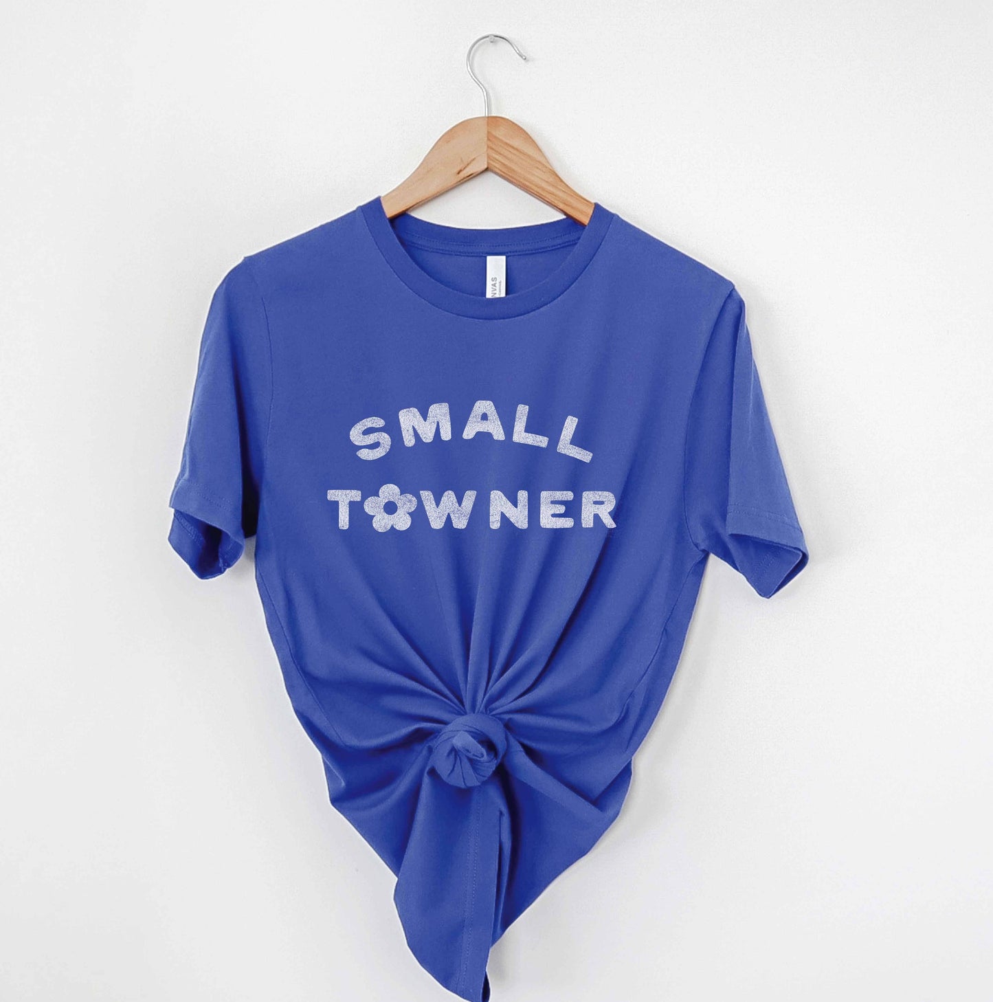 SMALL TOWNER Graphic T-Shirt: HEATHER MAUVE / S