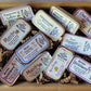 Natural Lip Balm Variety | Lot of 10 Flavors | Slider Tins