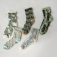 Rufia - Retro Embossed Women's Socks: 1 / One Size