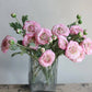 18" Real Touch Ranunculus: Coral