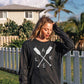 LAKE Mineral Washed Long Sleeve Graphic  : CREAM / XL