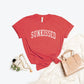 SUNKISSED Graphic T-Shirt: HEATHER MUSTARD / L