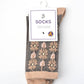 Rufia - Floral Knit Socks - Vintage & Stretchy: Sun