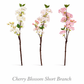 Cherry Blossom Branch : Light Pink / Short-19"