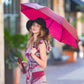Burgundy Wine Bottle Umbrella