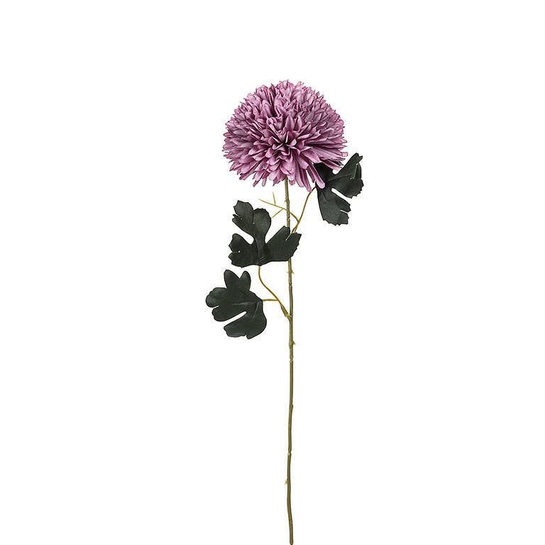 Ball Flower Stem-Assorted-21"H